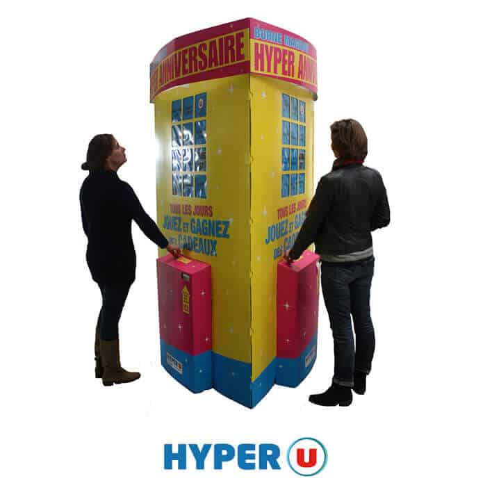 borne interactive hyper u