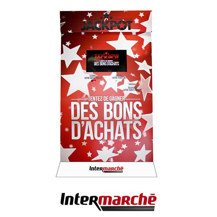 borne tactile intermarche