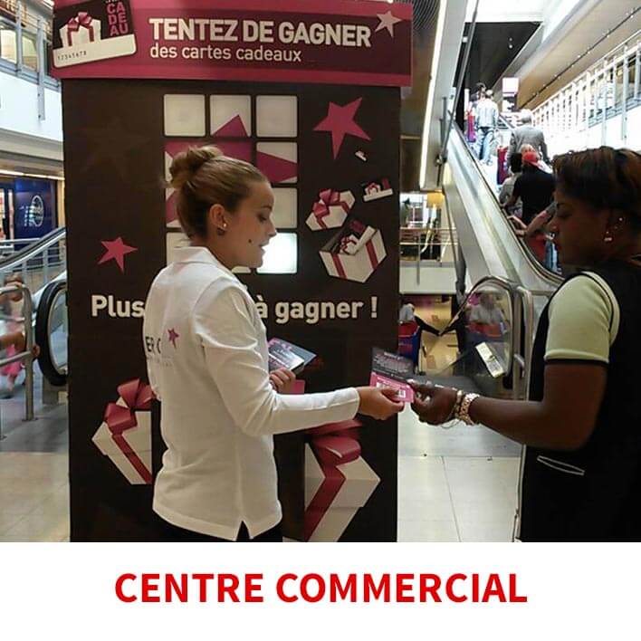 centre commercal cadeau a gagner