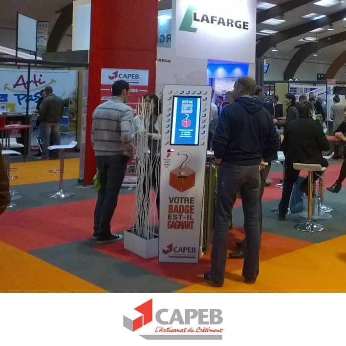 salon borne interactive jeu capeb