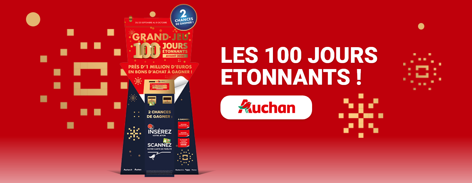 Les 100 jours Auchan - Bornes de jeu