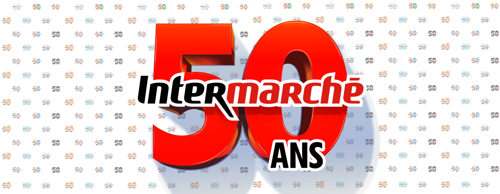 Borne de jeu pour les 50 ans Intermarché