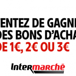 Borne de jeu et bons d'achat