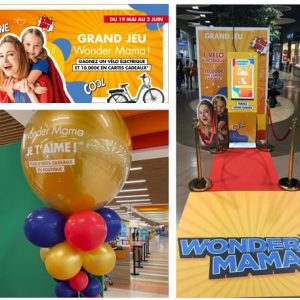 Activation jeu dans les centres commerciaux Carmila