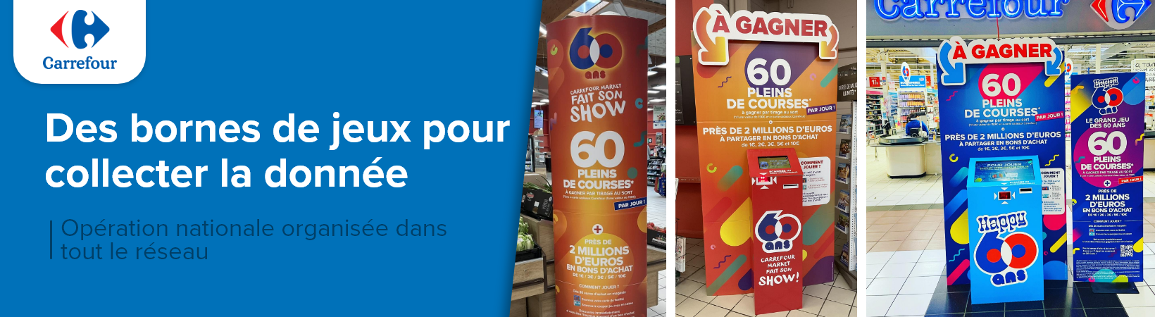 Bornes interactives de jeux