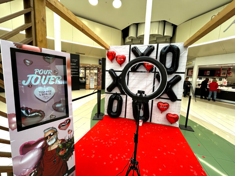 Borne d’animation interactive et digitale marketing permettant de collecter des données clients, générer des leads qualifiés et optimiser vos stratégies marketing.