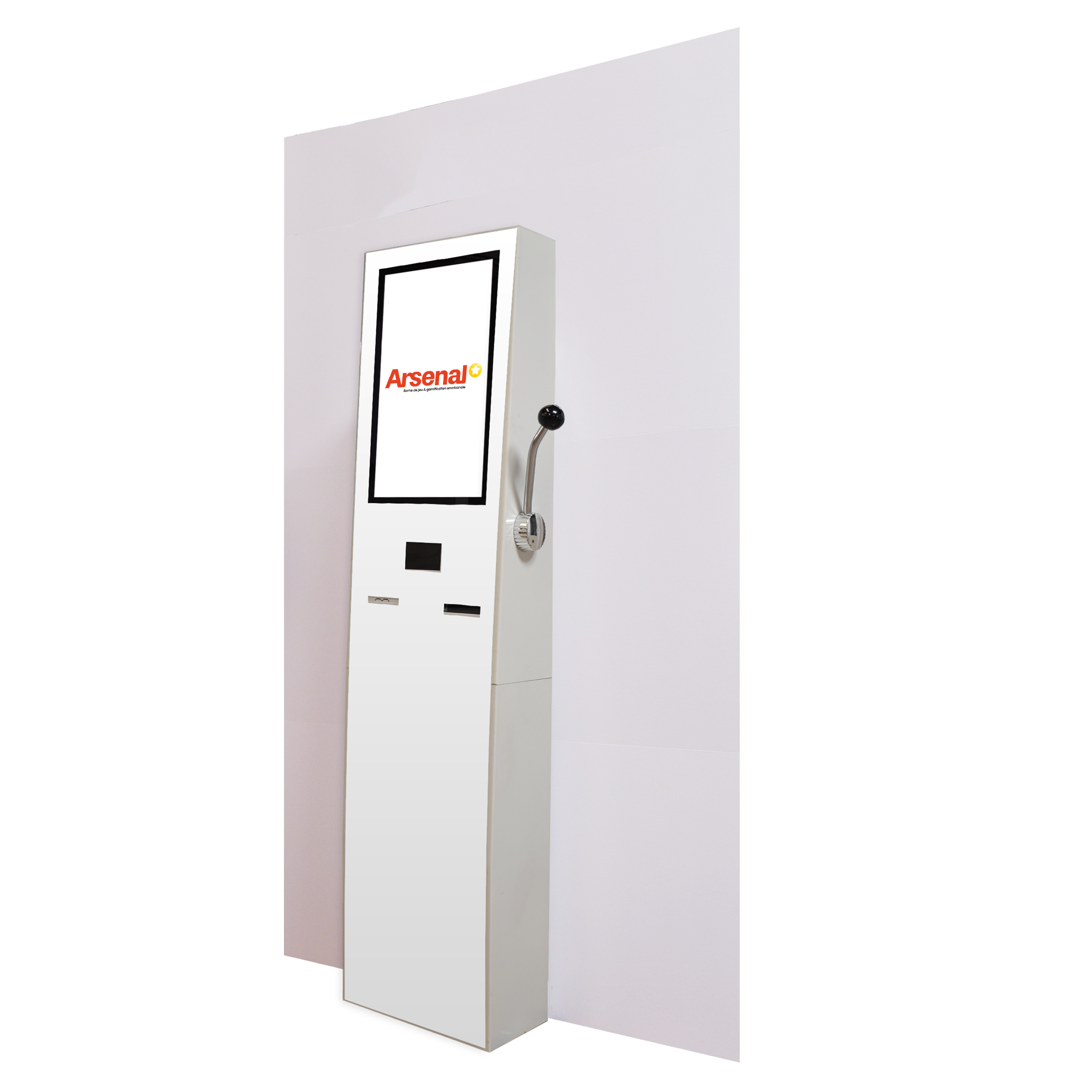 Borne interactive de jeu 22 pouces – XL – Monolithe – Bandit Manchot