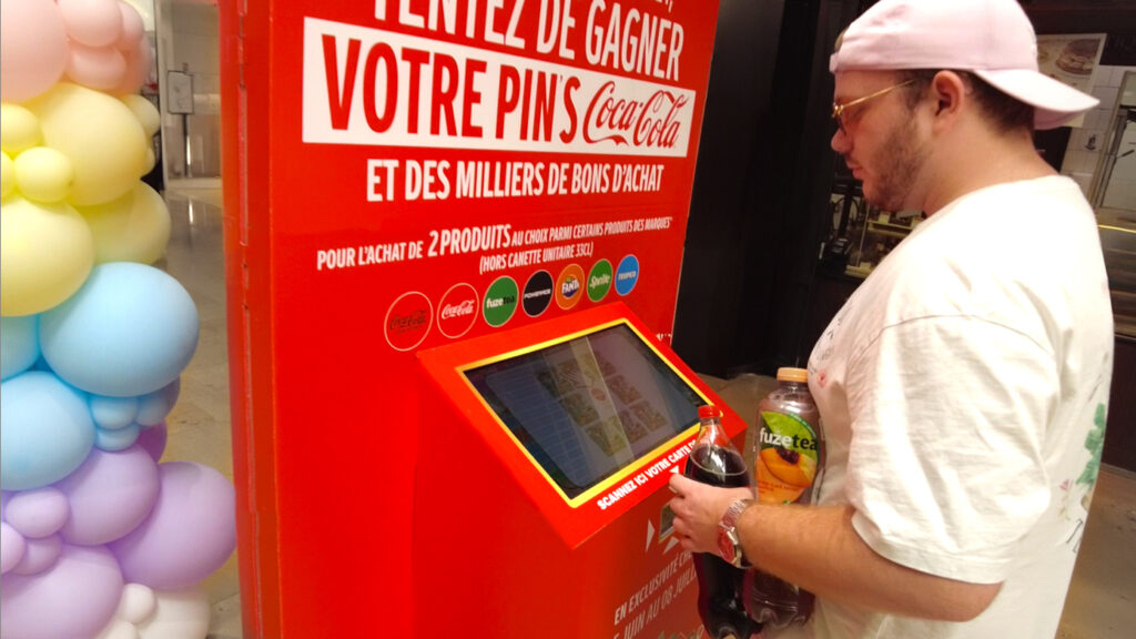 Borne d’animation interactive et digitale marketing permettant de collecter des données clients, générer des leads qualifiés et optimiser vos stratégies marketing.