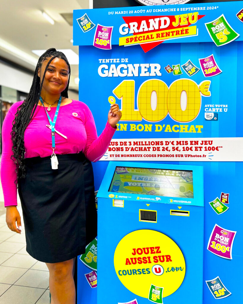 jeu gagnant borne super U