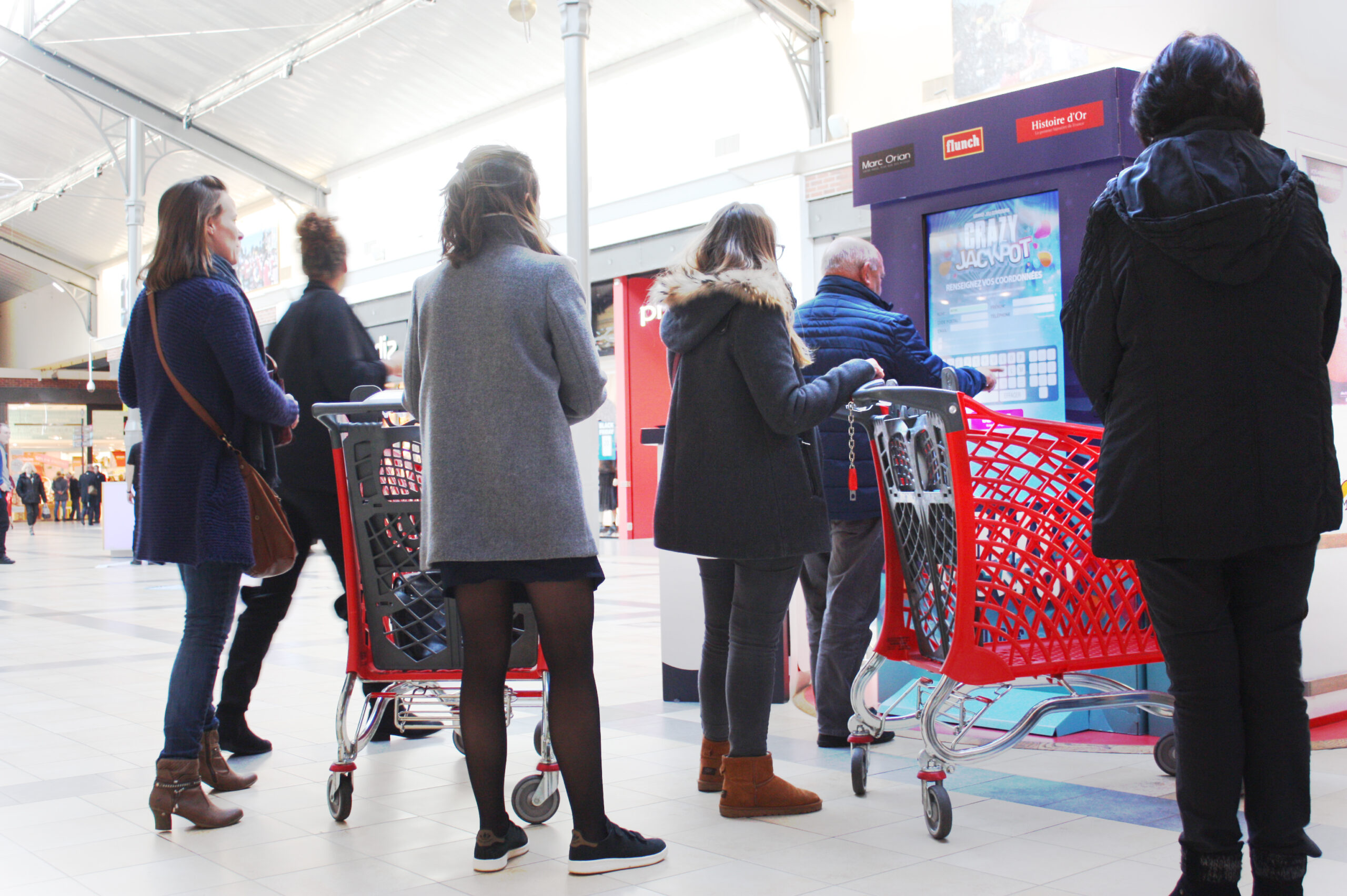 Visuelle, attractive, impactante : une borne d’animation attire forcément l’attention. 