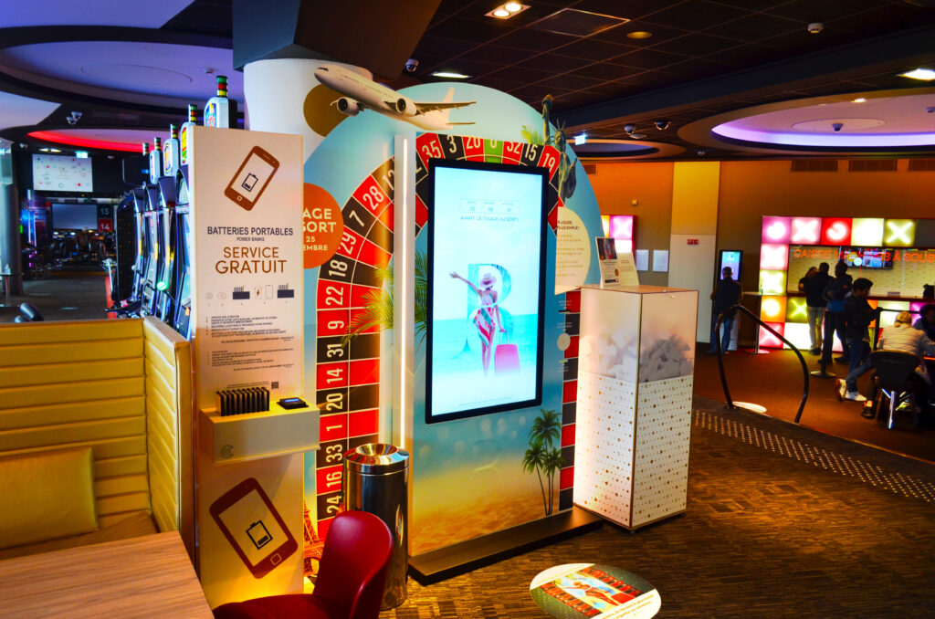 Borne d’animation interactive et digitale marketing permettant de collecter des données clients, générer des leads qualifiés et optimiser vos stratégies marketing.