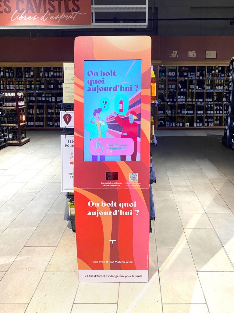 Borne d’animation interactive et digitale marketing permettant de collecter des données clients, générer des leads qualifiés et optimiser vos stratégies marketing.