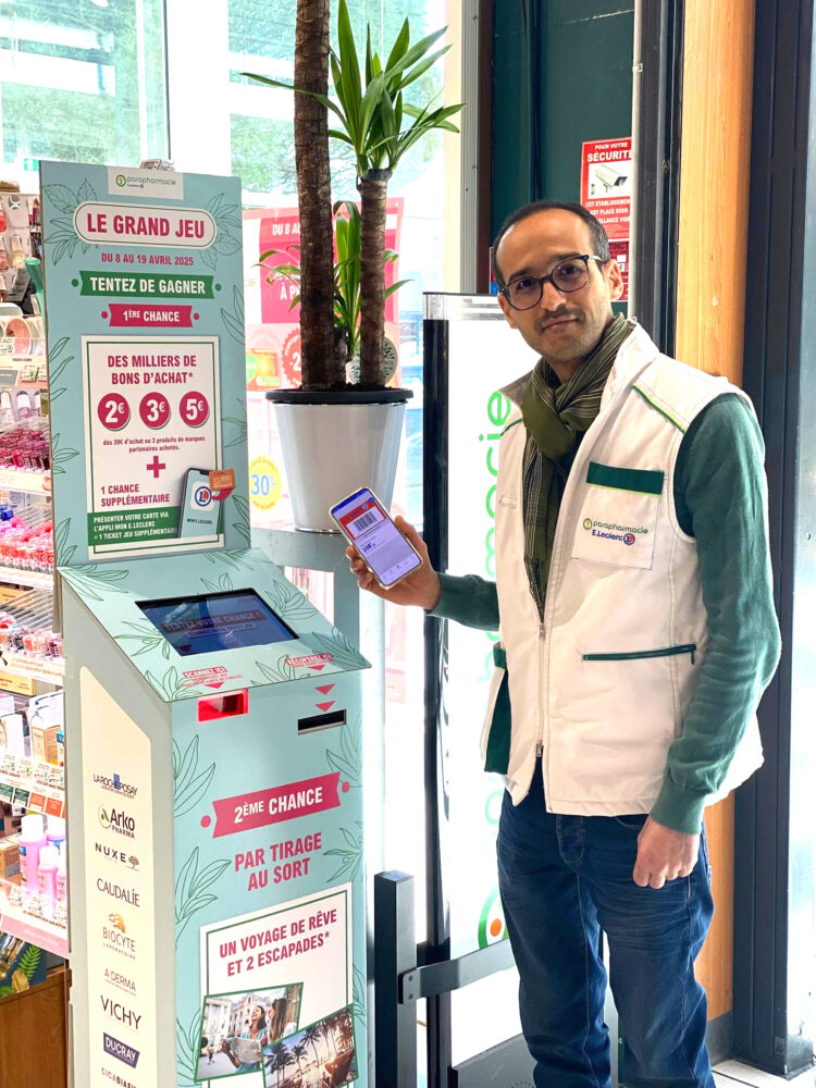 borne de jeu concours marketing