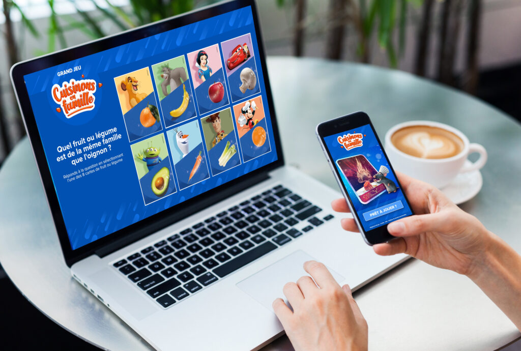 Développement de jeux marketing&nbsp;: roue de la fortune, quiz, instant gagnant, tirage au sort, jackpot et scoring. Solutions logicielles gamifiées pour opérations marketing omnicanales.