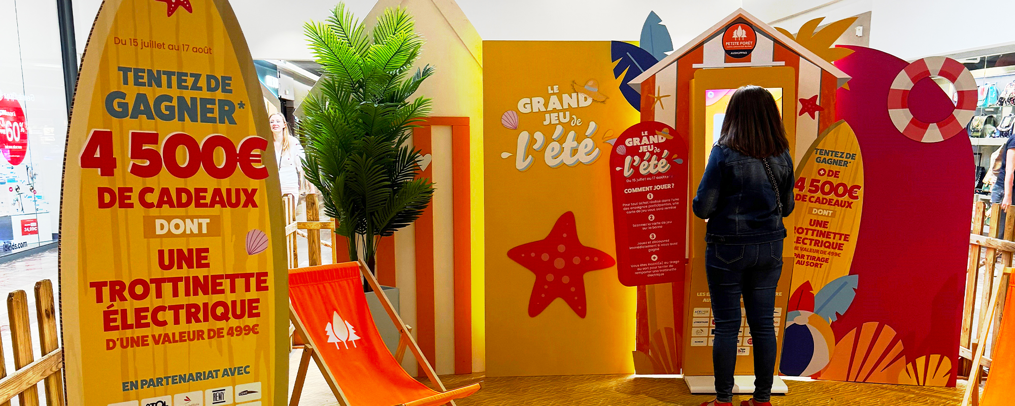 théâtralisation magasin design d'espace éphémères