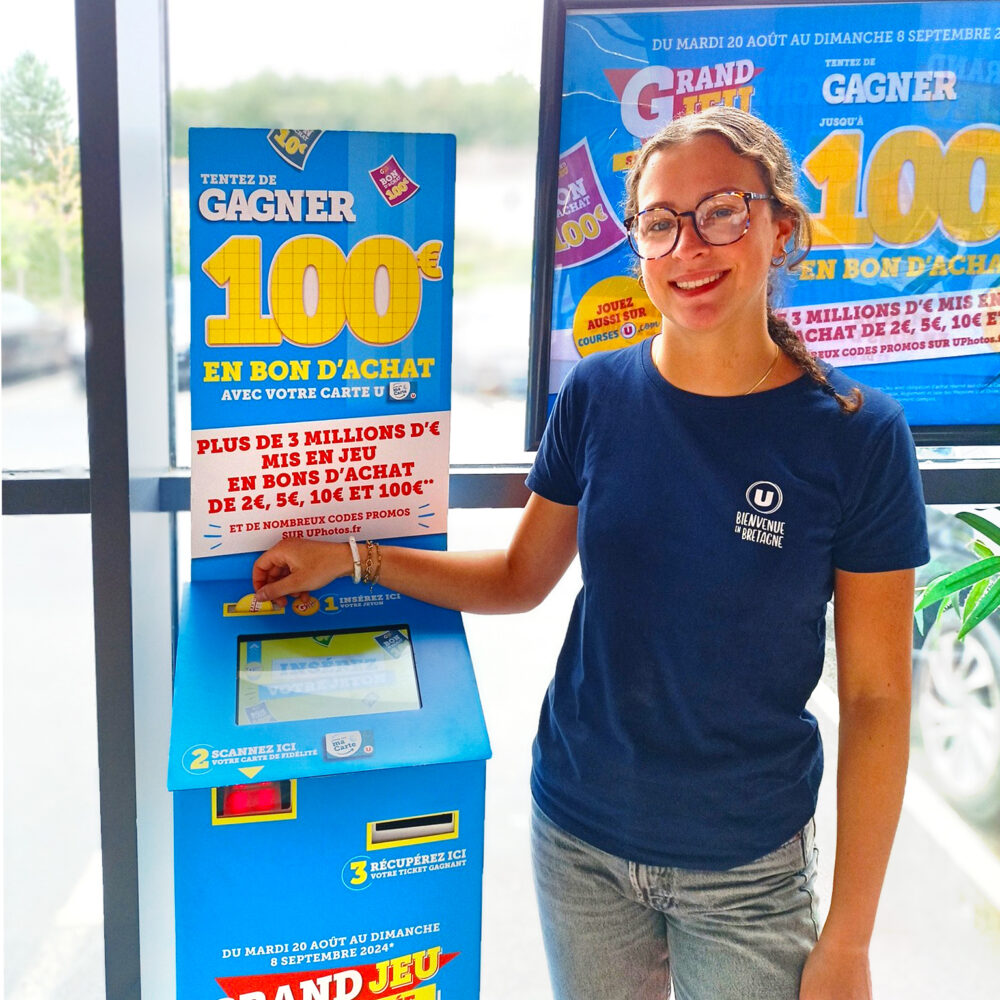 Borne d’animation interactive et digitale marketing permettant de collecter des données clients, générer des leads qualifiés et optimiser vos stratégies marketing.