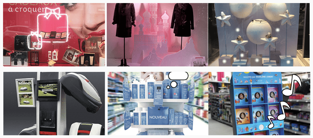 Effet Whaouu impact visuel magasin faites vous remarquer !