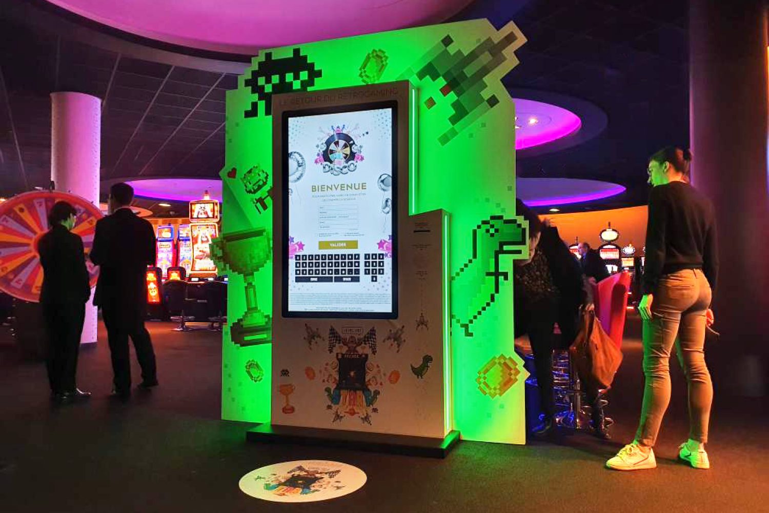 Borne De Jeu Pixel Rétro Gaming Arsenal Copie