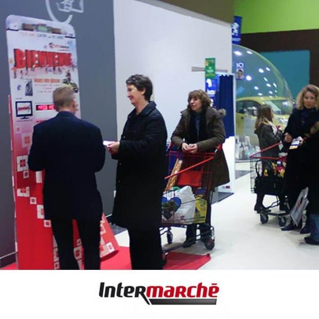 borne public intermarche