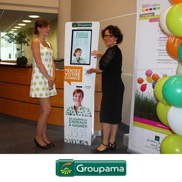 borne tactile ouverture groupama