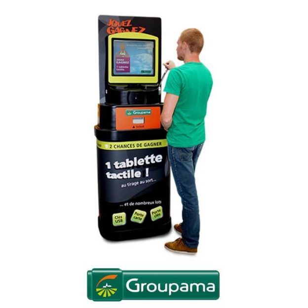 borne de jeu jackpot groupama