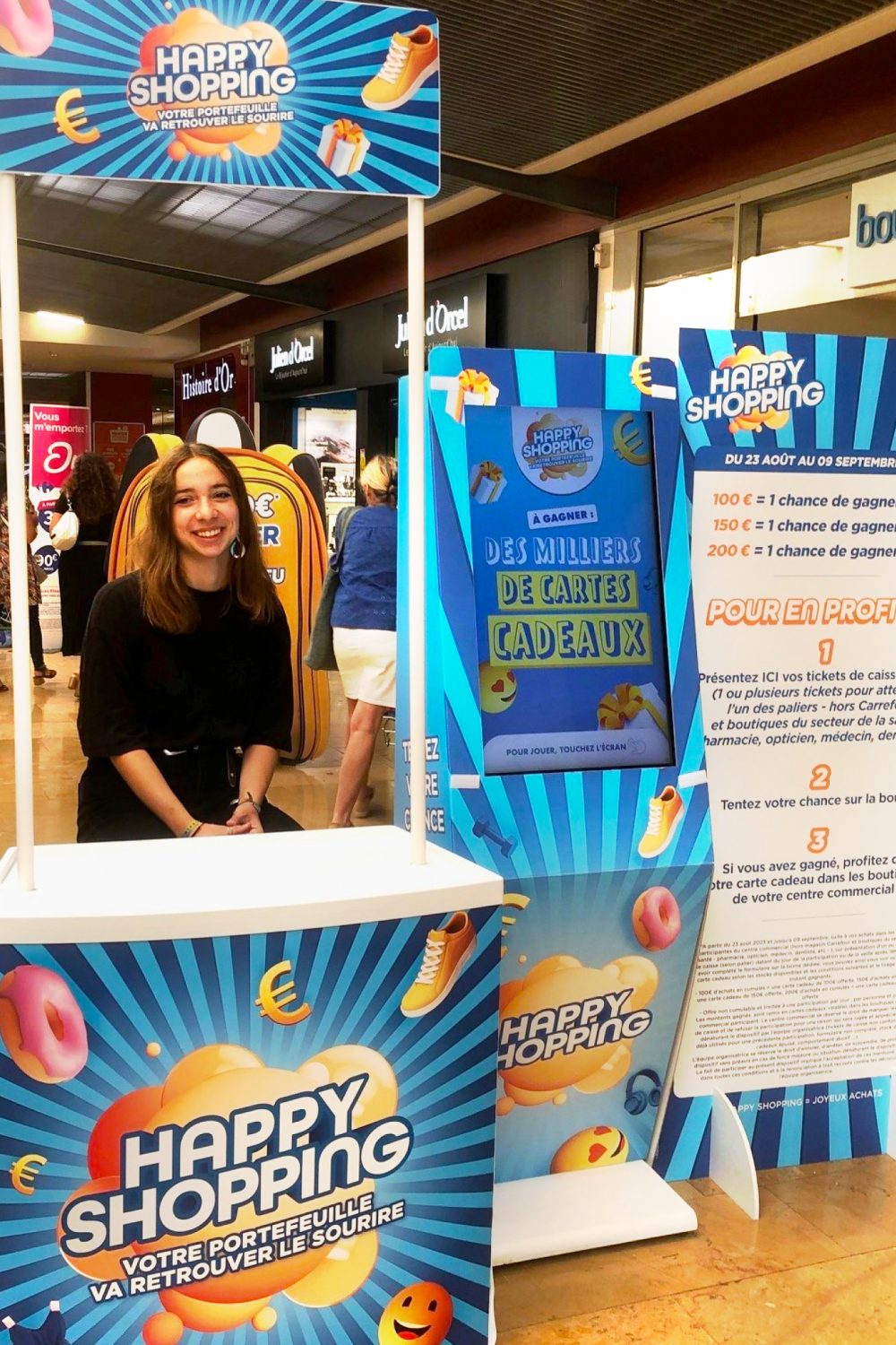 Borne d’animation interactive et digitale marketing permettant de collecter des données clients, générer des leads qualifiés et optimiser vos stratégies marketing.