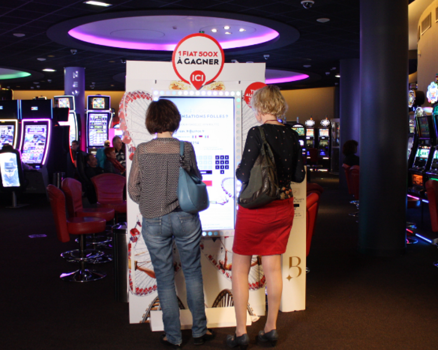 Borne d’animation interactive et digitale marketing permettant de collecter des données clients, générer des leads qualifiés et optimiser vos stratégies marketing.