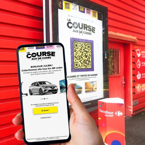 Développement de jeux marketing : roue de la fortune, quiz, instant gagnant, tirage au sort, jackpot et scoring. Solutions logicielles gamifiées pour opérations marketing omnicanales.